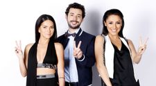 Marius Moga si INNA isi fac complimente in prima editie Vocea Romaniei Junior!