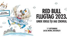 Mihai Bobonete, Mihai Rait și Maria Popovici sunt prezentatorii Red Bull Flugtag, competiția mașinăriilor zburătoare și a piloților neînfricați