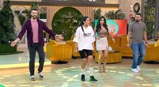 Ți-ai imagina-o vreodată pe Adriela Morar, fosta parteneră de dans a lui Smiley dansând dans irlandez? Iat-o făcând un show de zile mari