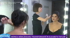 VIDEO Monica Bârlădeanu, transformată în Elizabeth Taylor
