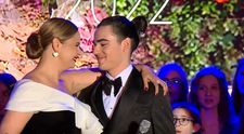 Andreea Marin și Radu Ștefan Bănică, pe aceeași scenă. Vedeta nu și-a putut stăpâni emoțiile