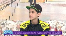 VIDEO Povestea celui mai tânăr pilot de drifturi din Europa