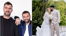 Nunta anului! Cum au apărut Șerban Cazan, prietenul lui Smiley, și iubita acestuia la eveniment