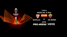 Sevilla – AS Roma, finala Europa League, miercuri 31 mai LIVE pe PRO Arena și VOYO