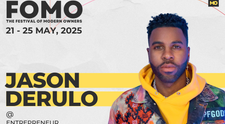 Jason Derulo vine în România la FOMO - Festival Of Modern Owners! Pentru prima dată superstarul internațional urcă pe scena ca speaker, antreprenor și investitor