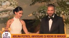 Adelina Pestrițu, din nou în rochie de mireasă, alături de alesul ei, într-un cadru spectaculos