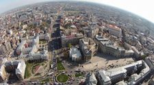 Cum arata Bucurestiul vazut de sus. Imagini surprinse de o drona
