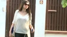 Monica s-a intors din SUA cu o valiza plina de jucarii pentru fetita ei VIDEO