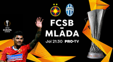 FCSB – Mlada Boleslav se vede numai la PRO TV joia aceasta