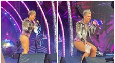 Gest șocant făcut de un fan în timpul unui concert susținut de Pink. Ce a putut să arunce acesta pe scenă