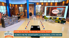 Otniela vs. Vica - pe tocuri. Cum s-au descurcat cele două la provocarea lansată de Cătălin Măruță