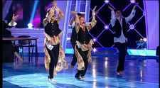 Serban Copot a zguduit scena cu dansul lui tiganesc. <span style=
