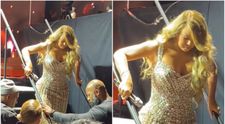 Mariah Carey de abia se mai mișcă! Artista, ridiculizată pentru că nu poate coborî nici măcar câteva trepte: „Ar trebui să își țină concertele pe Zoom!”