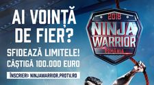Vezi LIVE spectacolul Ninja Warrior România! Testează-ți limitele la Băneasa Shopping City și câștigă invitații