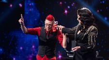 Rogue, magicianul din New York care te lasă mut de uimire. Andra a fost invitată pe scenă pentru a asista la un număr periculos