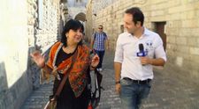 Carmen Serban, in pelerinaj in Israel. Catalin Maruta a insotit-o si <span style=