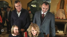 VIDEO Camelia Potec și-a botezat fetița