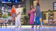 Cosmina Păsărin, Majda și Emily Burghelea, despre prima emisie live în formula de 3 la Vorbește Lumea