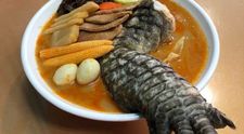 Supa cu… picior de crocodil, cea mai nouă delicatesă. Clienții restaurantului sunt oripilați