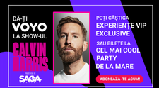 VOYO te trimite la show-ul lui Calvin Harris de la SAGA Beach! Cum poți câștiga bilete la cel mai cool party de la mare