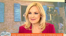 VIDEO Oana Andoni, despre provocarea de a fi din nou mamă