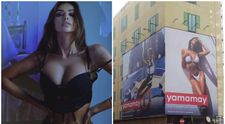 Panourile cu Mădălina Ghenea în costum de baie au împânzit Italia: „Și uite așa s-a blocat traficul în orașe”