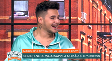 Mario, spui tot sau îți va lua gura foc? Cum s-a descurcat vedeta la provocare