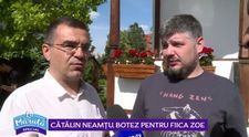 VIDEO Cătălin Neamțu, botez pentru fiica Zoe