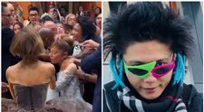 Ce mesaj a transmis Ariana Grande după ce un tânăr s-a năpustit asupra ei la premiera filmului „Vrăjitoarele: Partea a II-a” din Singapore