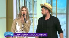 VIDEO Alina Eremia și-a tatuat titlul ultimei piese
