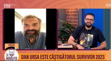 Dan Ursa, primele declarații după ce a câștigat Survivor! Ce a povestit în LIVE La Măruță  