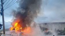 Tragedie în Caraș-Severin! Un autocar în care se aflau 30 de elevi a luat foc: „Din primele cercetări...”