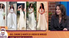 Cătălina Grama, o mireasă superbă cu cinci rochii și cununie în Italia: 