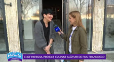 VIDEO Chef Patrizia, proiect culinar alături de fiul Francesco