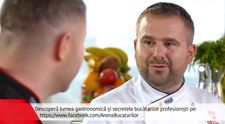 Chef Razvan Alexandru este invitat duminica la Arena Bucatarilor