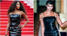 Are 53 de ani și încape în rochiile din urmă cu 28 de ani!  Naomi Campbell, fabuloasă într-o ținută purtată și în 1996