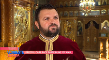 VIDEO Preotul care face fapte bune tot anul