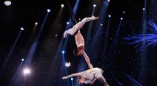 Românii au talent, 11 aprilie 2025. Andrey și Irina Spătar au uimit o țară întreagă cu momentul lor de gimnastică aeriană! Pe cât de riscant, pe atât de spectaculos: „Sunteți niște atleți foarte buni!”
