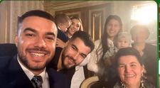 Imagini de la ziua mamei lui Culiță Sterp. Toată familia s-a strâns pentru a o sărbători