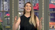 Pare a fi o tinuta de culoare neagra, insa aparitia ei e cu speciala. Perechea de incaltari purtata de Adela Popescu