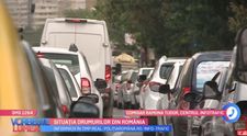 VIDEO: Trafic infernal! Care este situația drumurilor în prezent
