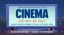 Seri de film în aer liber la „Cinema sub clar de lună“
