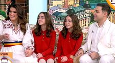 Artiștii Lavinia Goste și Marius Zorilă, alături de gemenele lor, în platoul „La Măruță”. Cum li s-a schimbat viața după ce s-au mutat la Cluj