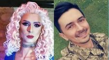 Un artist drag queen a renunțat la machiaj și tocuri și s-a alăturat armatei din Ucraina: 
