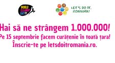 Vedetele PRO TV susțin campania Let's do it România. Pe 15 septembrie curățăm împreună toată țara. Participă și tu