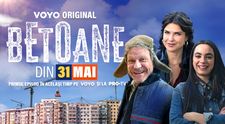 Serialul VOYO Original BETOANE se pregătește de lansare!  Producția care îi are în rolurile principale pe Monica Bîrlădeanu și George Ivașcu va avea premiera în curând