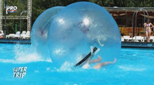 O bila de plastic, o piscina mare si multa ambitie. Cum s-au descurcat concurentii la provocarea lui Andi Vasluianu