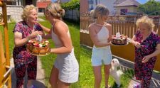 Ana Baniciu și-a sărbătorit bunica! Ce surpriză emoționantă i-a pregătit artista. Femeia a împlinit 80 de ani