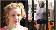 Britney Spears, scapătă de sub control! Fotografiată dezbrăcată și dezorientată în fața hotelului, după o ceartă violentă cu iubitul