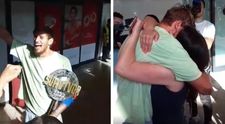 Imagini emoționante de la aeroport. Cum a fost așteptat Alex Delea, câștigătorul Survivor România 2022